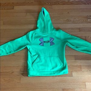 Green under armour sweatshirt